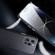 iPhone 14 Pro Max R-JUST Carbon Fiber Texture Kevlar Phone Case - Blue