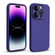 iPhone 14 Pro Max MagSafe Liquid Silicone Lens Holder Phone Case - Dark Purple
