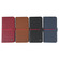 iPhone 14 Pro Max GEBEI Top-grain Horizontal Flip Leather Phone Case - Wine Red