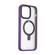 iPhone 14 Pro Max WIWU ZMM-010 TPU+PC Lithium Alloy Bracket Magsafe Phone Case - Purple