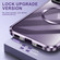 iPhone 14 Pro Max Large Window Holder MagSafe Magnetic Metal Phone Case - Purple