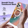 iPhone 14 Pro Marble Pattern Dual-side IMD Magsafe TPU Phone Case - Dream Butterfly
