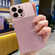 iPhone 14 Pro Magsafe Magnetic Metallic Glitter Powder Shockproof Phone Case - Pink
