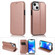 iPhone 14 Pro Strong Magnetic Closure PU + TPU Leather Phone Case - Rose Gold