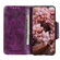 iPhone 14 Pro 6 Card Slots Leather Phone Case - Purple