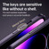 iPhone 14 Pro SULADA Metal Frame + Nano Glass + TPU Phone Case - Dark Blue
