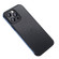 iPhone 14 Pro SULADA Carbon Fiber Textured Shockproof Metal + TPU Frame Case - Dark Blue