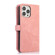 iPhone 14 Pro Dream 9-Card Wallet Zipper Bag Leather Phone Case - Pink