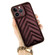 iPhone 14 Pro Suteni Plating Leather Soft TPU Phone Case - Purple