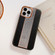 iPhone 14 Pro Electroplating Diamond Protective Phone Case - Black