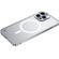 iPhone 14 Pro Metal Frame Frosted PC Shockproof MagSafe Case - Silver