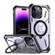 iPhone 14 Pro Armor Series MagSafe Magnetic Holder Phone Case - Light Purple