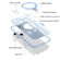 iPhone 13 Pro MagSafe Magnetic Multifunctional Holder Phone Case - Transparent