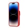 iPhone 14 Pro Card Slot Leather Phone Case - Red