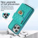 iPhone 14 Pro Card Slot Leather Phone Case - Mint Green