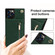 iPhone 14 Pro Cross-body Zipper Square Phone Case with Holder - Green