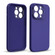 iPhone 14 Pro Liquid Silicone Lens Holder Phone Case - Dark Purple