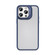 iPhone 14 Pro Mutural Color Holder Phone Case - Dark Blue