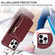 iPhone 14 Pro Crossbody Lanyard Zipper Wallet Leather Phone Case - Wine Red