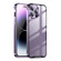 iPhone 14 Pro Frosted Metal Phone Case - Purple