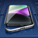 iPhone 14 Pro Four Corners Shockproof Metal Frame Phone Case - Black