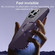 iPhone 14 Pro MagSafe Magnetic Stainless Steel Frame Transparent TPU Phone Case - Silver