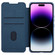 iPhone 14 Pro NILLKIN QIN Series Pro Leather Phone Case - Blue