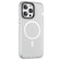 iPhone 14 Pro Skin Feel Semi-transparent Frosted MagSafe Magnetic Phone Case - White