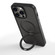 iPhone 14 Pro WIWU ZMM-010 TPU+PC Lithium Alloy Bracket Magsafe Phone Case - Black