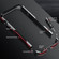 iPhone 14 Pro Sharp Edge Magnetic Shockproof Metal Frame Phone Case - Black
