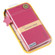 iPhone 14 Pro GEBEI Top-grain Horizontal Flip Leather Phone Case - Rose Red