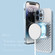 iPhone 14 Pro R-JUST Square Round Mirror PC+TPU Phone Case - Blue
