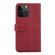 iPhone 14 Pro GEBEI Top-grain Horizontal Flip Leather Phone Case - Wine Red