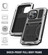 iPhone 14 Pro R-JUST Shockproof Waterproof Dust-proof Case with Holder - Silver