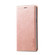 iPhone 14 LC.IMEEKE Strong Magnetic Leather Phone Case with Holder & Card Slots & Wallet  - Rose Gold