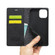 iPhone 14 LC.IMEEKE Strong Magnetic Leather Phone Case with Holder & Card Slots & Wallet  - Black