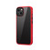 iPhone 14 Ming Shield Hybrid Frosted Transparent Phone Case  - Red