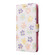 iPhone 14 Bronzing Painting RFID Leather Case  - Bloosoming Flower