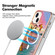 iPhone 14 Marble Pattern Dual-side IMD Magsafe TPU Phone Case - Dream Butterfly