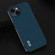 iPhone 14 ABEEL Genuine Leather Silky Soft Black Edge Phone Case - Blue