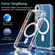 iPhone 14 Cat-eye TPU Acrylic Magsafe Phone Case  - Blue