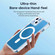 iPhone 14 Cat-eye TPU Acrylic Magsafe Phone Case  - Blue