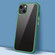 iPhone 14 Gorgeous Color Series PC + TPU Shockproof Phone Case  - Dark Green