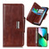 iPhone 14 6 Card Slots Leather Phone Case  - Brown