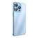 iPhone 14 Plating Frosted Hardware Shockproof Phone Case  - Blue