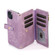 iPhone 14 Dream 9-Card Wallet Zipper Bag Leather Phone Case - Purple