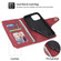 iPhone 14 POLA 9 Card-slot Oil Side Leather Phone Case  - Red