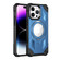 iPhone 14 MagSafe Magnetic Holder Phone Case - Dark Blue
