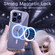 iPhone 14 TPU Four-corner Airbag Shockproof Magsafe Phone Case - Purple