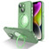 iPhone 14 MagSafe Magnetic Multifunctional Holder Phone Case - Green